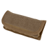 The Condor Shotgun Ammo Pouch is a brown, rectangular fabric pouch with a flap closure, designed for military or law enforcement use and shown against a white background.
