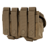 The Condor Double Frag Grenade Pouch in Scorpion OCP features two compartments with snap button flaps and vertical straps—perfect for military or first responder needs.