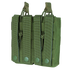 Condor Double M4/M16 Open-Top Mag Pouch in Scorpion OCP, features MOLLE webbing and holds two rifle magazines securely for tactical use.