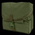 The Condor Fold-Out Medical Bag in Olive Drab is a rectangular, military-style pouch with a flap cover secured by a plastic buckle and strap.