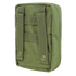 The Condor EMT Pouch - MultiCam is a tactical pouch made of durable fabric, featuring two vertical straps and snap buttons on the back for secure attachment.