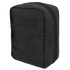 The Condor EMT Pouch is a black utility pouch with zipper closure and horizontal webbing straps, ideal for bushcraft adventures or organizing your gear at the range.