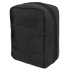 The Condor EMT Pouch is a black utility pouch with zipper closure and horizontal webbing straps, ideal for bushcraft adventures or organizing your gear at the range.