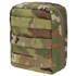 The Condor EMT Pouch in Scorpion OCP is a small, rectangular tactical pouch featuring a right-side zipper and horizontal stitched straps on the front.
