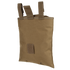 The Condor 3-Fold Mag Recovery Pouch is a tan, rectangular tactical pouch featuring two top attachment straps and a front hook-and-loop patch.