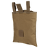 The Condor 3-Fold Mag Recovery Pouch is a tan, rectangular tactical pouch featuring two top attachment straps and a front hook-and-loop patch.