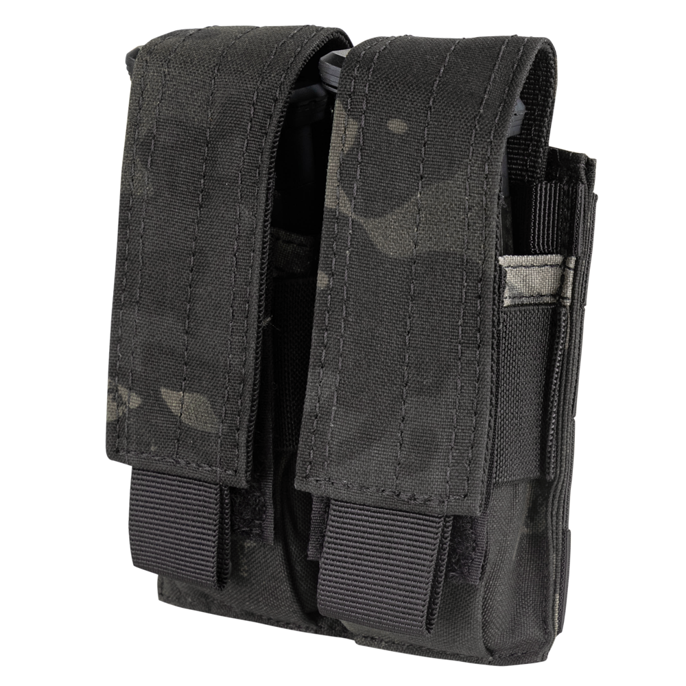 Pochettes à Chargeur Double Pistolet Mil-tec, Système Molle, Coyote, Airsoft