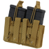 The Condor Double M14 Open-Top Mag Pouch in Scorpion OCP securely holds two rifle mags with elastic retention, ideal for military or first responders.