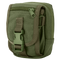 The Condor Gadget Pouch in Olive Drab features a front zippered pocket, buckle closure, and durable nylon straps.