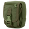 The Condor Gadget Pouch in Olive Drab features a front zippered pocket, buckle closure, and durable nylon straps.