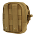 The Condor Gadget Pouch - MultiCam features MOLLE webbing and snap-button straps for easy attachment to compatible gear, making it ideal for military and law enforcement use.