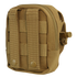 The Condor Gadget Pouch - Scorpion OCP features MOLLE webbing and snap buttons for easy attachment to gear or backpacks, making it ideal for EDC or bushcraft use.
