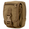 The Condor Gadget Pouch is a small tan tactical pouch made of durable fabric, featuring a zipper, buckle closure, and multiple compartments.