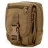 The Condor Gadget Pouch is a small tan tactical pouch made of durable fabric, featuring a zipper, buckle closure, and multiple compartments.