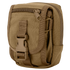 The Condor Gadget Pouch is a small tan tactical pouch made of durable fabric, featuring a zipper, buckle closure, and multiple compartments.