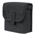 The Condor Ammo Pouch is a black, rectangular nylon pouch featuring a flap closure secured with a strap and side snap buttons.