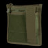 The Condor Admin Pouch is a green tactical pouch with a zippered closure, front pocket, and a wide right-side strap, designed for carrying small gear or accessories.