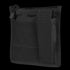 The Condor Admin Pouch is a black, square tactical pouch featuring a front pocket, zipper closure, and a wide strap on the right side.
