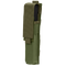 The Condor Single P90 & UMP45 Mag Pouch in Olive Drab features a flap cover and strap, ideal for securely carrying magazines or similar items.