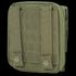 The Condor Map Pouch - Scorpion OCP features MOLLE straps and snap buttons on the back for easy attachment to military gear or bags.