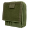 The Condor Map Pouch in Olive Drab is a tactical pouch with a Velcro-secured front flap, reinforced edges, and small exterior pockets.