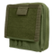 The Condor Map Pouch in Olive Drab is a tactical pouch with a Velcro-secured front flap, reinforced edges, and small exterior pockets.