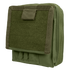 The Condor Map Pouch in Olive Drab is a tactical pouch with a Velcro-secured front flap, reinforced edges, and small exterior pockets.