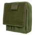 The Condor Map Pouch in Olive Drab is a tactical pouch with a Velcro-secured front flap, reinforced edges, and small exterior pockets.