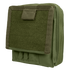 The Condor Map Pouch in Olive Drab is a tactical pouch with a Velcro-secured front flap, reinforced edges, and small exterior pockets.