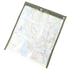 The Condor Map Pouch features a folded map in a clear protective cover, displaying roads, cities, and geographical features.