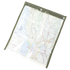 The Condor Map Pouch features a folded map in a clear protective cover, displaying roads, cities, and geographical features.
