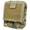 The Condor Map Pouch - MultiCam features a camouflage design, tan Velcro flap, and reinforced stitching, ideal for outdoor or military use.