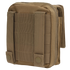 The Condor Map Pouch is a tan tactical pouch with MOLLE straps and snap buttons for attachment to gear or backpacks, featuring a zippered main compartment—ideal for First Responders or bushcraft enthusiasts.