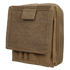 The Condor Map Pouch is a khaki tactical pouch with a front flap, multiple compartments, and reinforced stitching—ideal for Military or Law Enforcement use and perfect for carrying EDC gear or accessories.