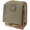 The Condor Map Pouch in Scorpion OCP is a compact tactical pouch featuring a zippered main compartment and a front velcro flap, designed with a camouflage Scorpion OCP pattern.