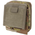 The Condor Map Pouch in Scorpion OCP is a compact tactical pouch featuring a zippered main compartment and a front velcro flap, designed with a camouflage Scorpion OCP pattern.