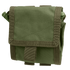 The Condor Roll-Up Utility Pouch in Olive Drab, featuring a flap closure and strap, is made of durable fabric and shown against a white background.