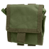 The Condor Roll-Up Utility Pouch in Olive Drab, featuring a flap closure and strap, is made of durable fabric and shown against a white background.