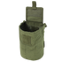 The Condor Roll-Up Utility Pouch in MultiCam fabric features a hook-and-loop flap lid, shown open with an empty interior and a pull tab on top.