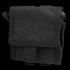 The Condor Roll-Up Utility Pouch is a black nylon rectangular pouch with reinforced stitching, Velcro flap, front loop, and side straps—perfect for law enforcement or first responders.