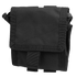 The Condor Roll-Up Utility Pouch is a black nylon rectangular pouch with reinforced stitching, Velcro flap, front loop, and side straps—perfect for law enforcement or first responders.