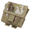 The Condor Roll-Up Utility Pouch in MultiCam features a compact design with flap and buckle closure, reinforced stitching, and attachment loops for tactical use.