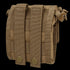 The Condor Roll-Up Utility Pouch features MOLLE webbing and snap buttons for secure gear attachment, making it ideal for military or first responder use.