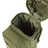 The Condor H2O Pouch in MultiCam is a tactical pouch featuring a zippered main compartment and visible internal lining, perfect for shooting range or law enforcement use.