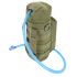The Condor H2O Pouch - MultiCam features MOLLE webbing and a blue drinking tube, making it an ideal hydration pack for bushcraft or military use in tough outdoor conditions.