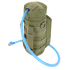 The Condor H2O Pouch - MultiCam features MOLLE webbing and a blue drinking tube, making it an ideal hydration pack for bushcraft or military use in tough outdoor conditions.