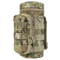 The Condor H2O Pouch in MultiCam features a camouflage design, zippered compartment, MOLLE webbing, and a carrying handle.