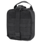 The Condor Rip-Away EMT Pouch is a black tactical pouch featuring a top handle, front buckle strap, and front MOLLE webbing for modular attachments.