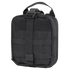 The Condor Rip-Away EMT Pouch is a black tactical pouch featuring a top handle, front buckle strap, and front MOLLE webbing for modular attachments.