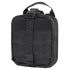 The Condor Rip-Away EMT Pouch is a black tactical pouch featuring a top handle, front buckle strap, and front MOLLE webbing for modular attachments.